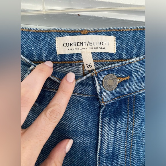 NWT Current/Elliott Boyfriend Jeans (size 25) - Picture 4 of 8